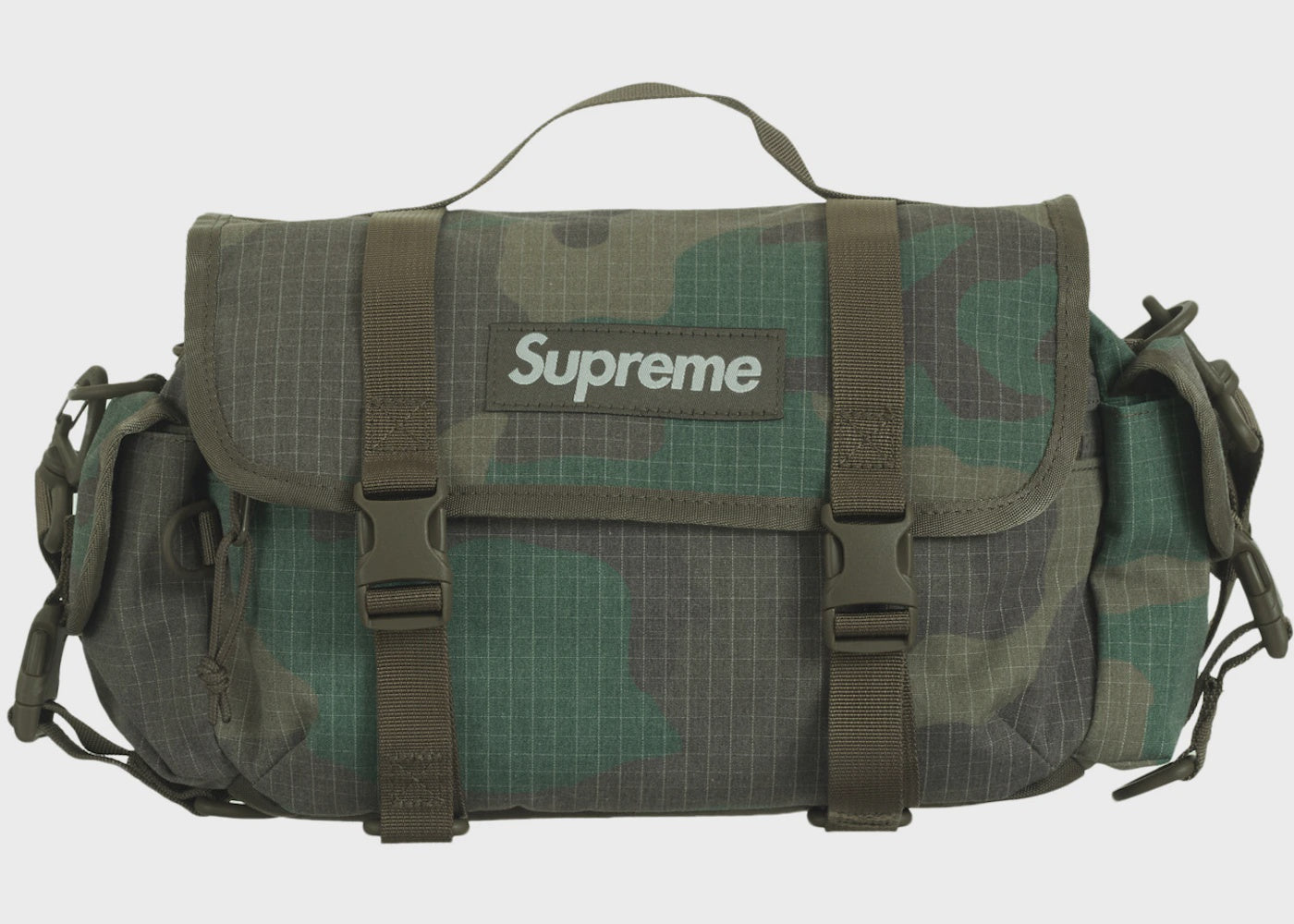 Supreme Mini Duffle Bag - Woodland Camo - SS24 - Brand New – Fresh