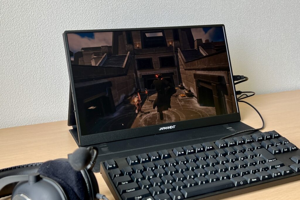 JAPANNEXT JN-MD-173GT240FHDRレビュー！ゲーム・作業用の使用感を解説