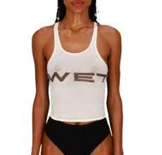 Yeezy x Mowalola Wet Tank Weiß – The Garden