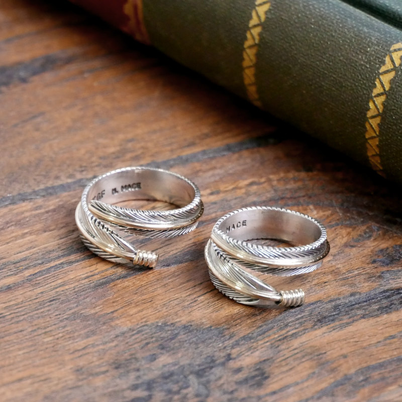 ◇size ハーヴィーメイス 12KGF フェザー リング｜マライカ公式通販