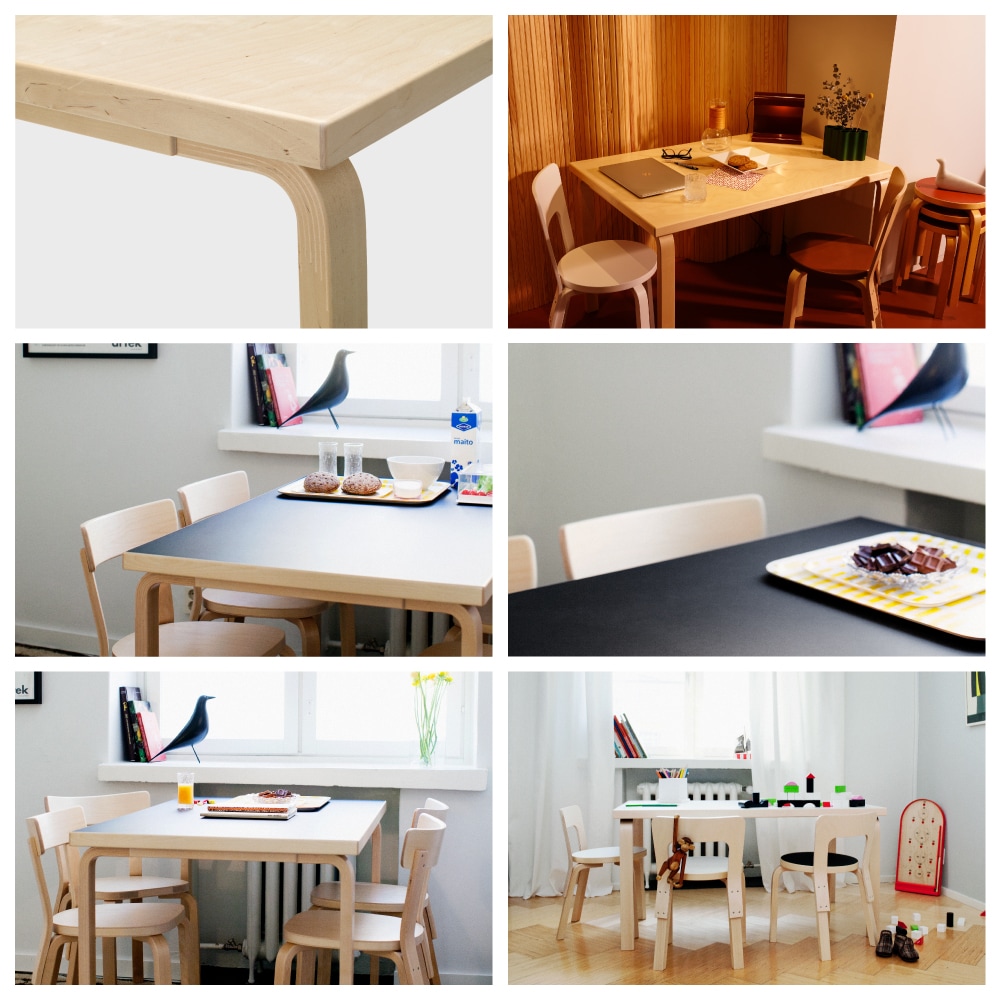 artek アルテック テーブル 81B 白 ホワイト [ ダイニングテーブル