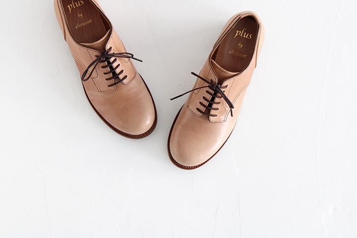 ショセ ナチュラル コードバン 靴 plus by chausser プリュス バイ