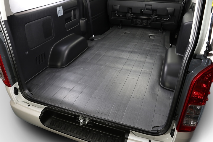 ハイエース CFカーゴマット - ハイエース200系専門店 ユーアイビークル
