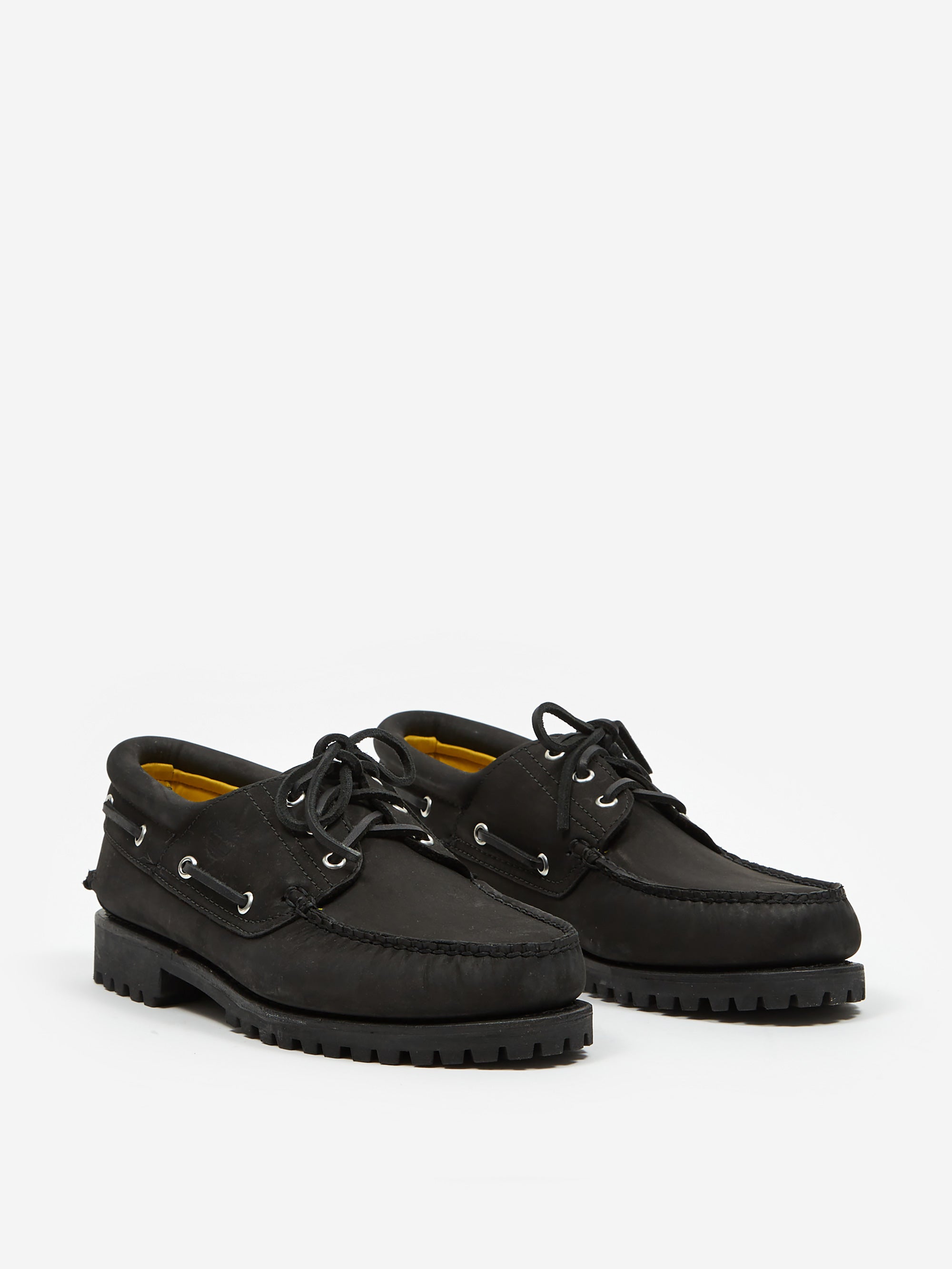 Timberland 3-Eye Classic Lug Shoe - Black Nubuck – Goodhood