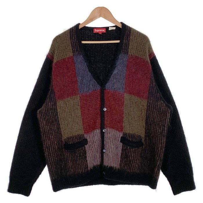 SUPREME シュプリーム 22SS Brushed Grid Cardigan ブラッシュド