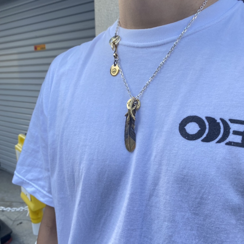 0806【オールド先金特大フェザー左向き】（原宿SV）