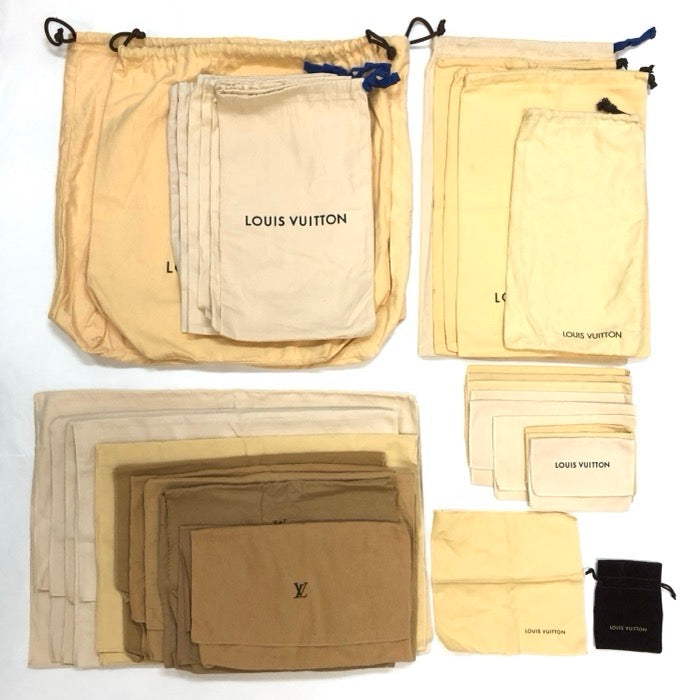 LOUIS VUITTON ルイ・ヴィトン 保存袋 クロス 35点セット バッグ 靴