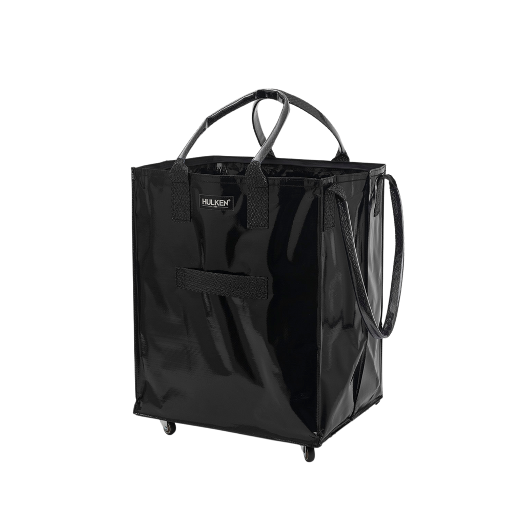 Durable Black Tote Bag | Rolling Bag on Wheels – HULKEN®
