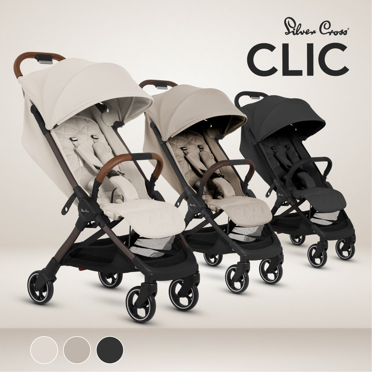 Silver Cross CLIC（シルバークロス クリック）ベビーカー【3年保証