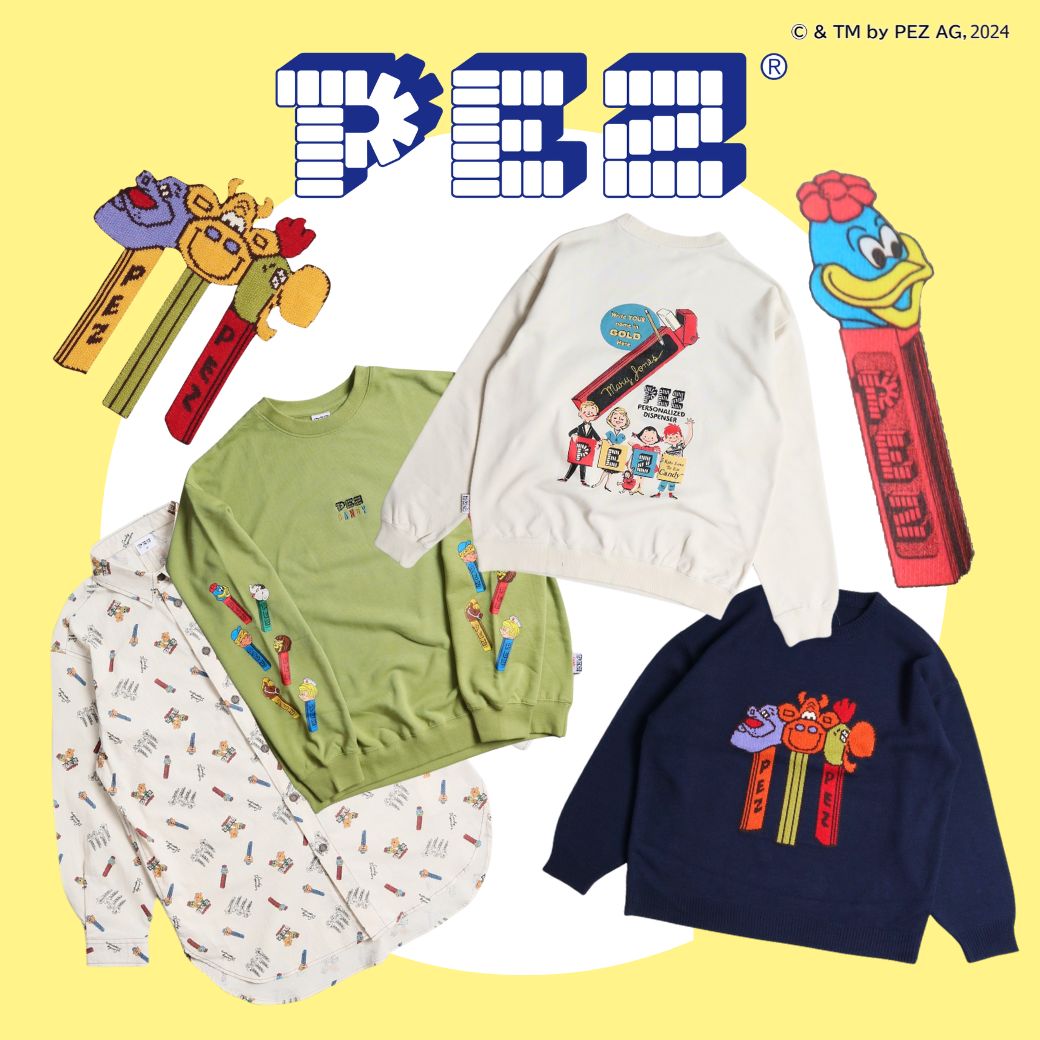 PEZ秋冬新作アイテムが登場！ – Ha-Li-C STORE（ハリックストア）公式