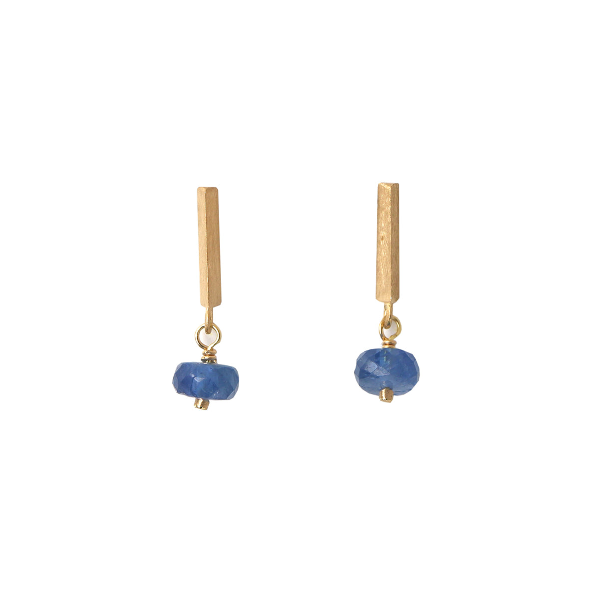 Signature ピアス サファイア | エシカルジュエリー HASUNA(ハスナ)