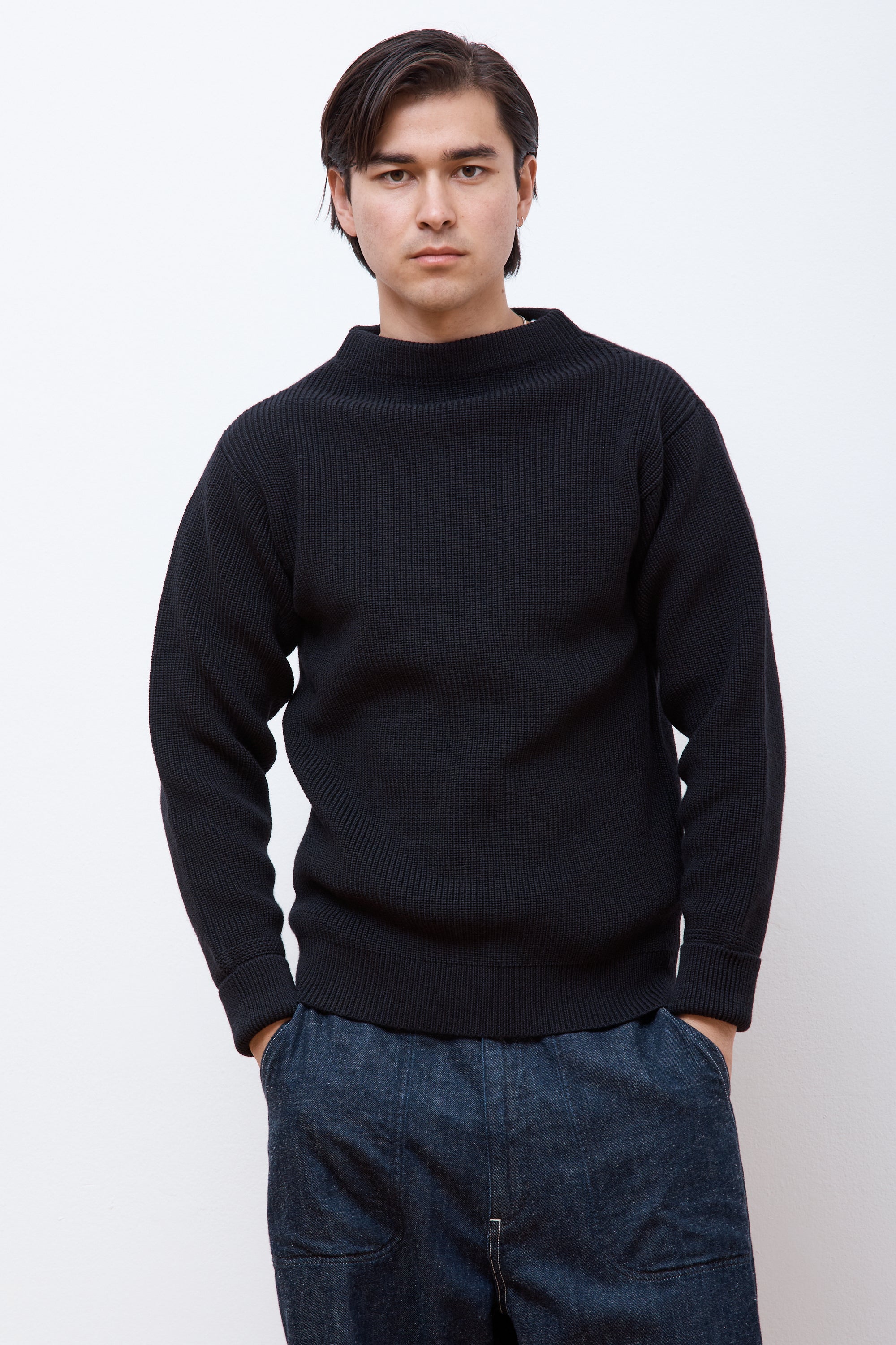 Andersen-Andersen Sailor Crewneck Black