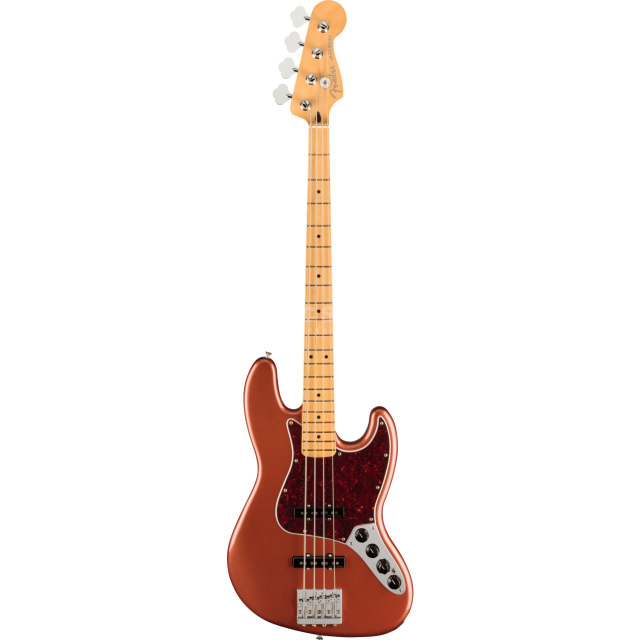 Fender Player Plus Jazz Bass MN Aged Candy Apple Red | MUSIC STORE