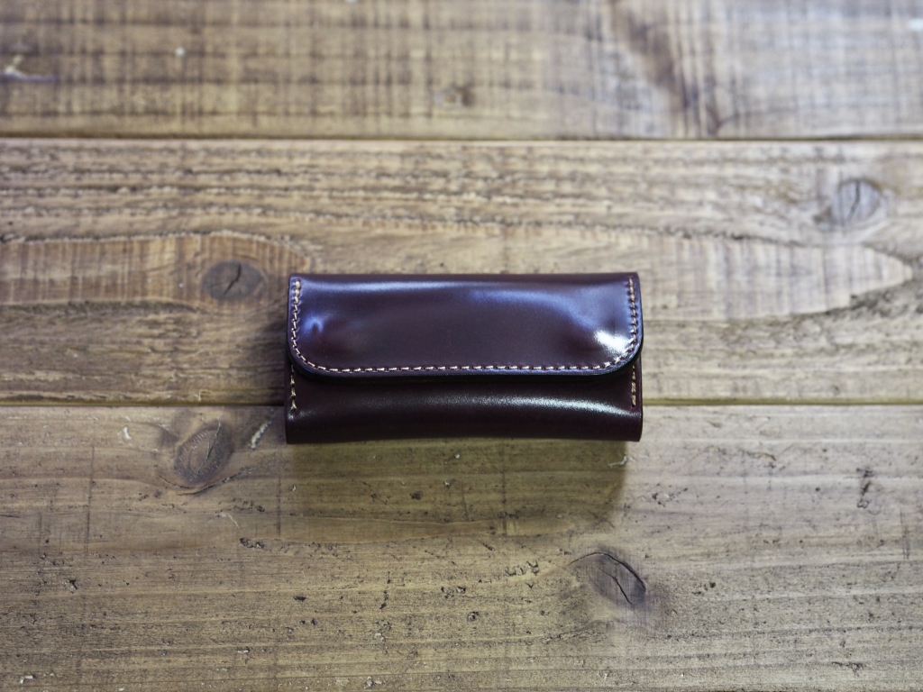 シェルコードバンのキーケースS | レザーブランド【SHIN】ブログ