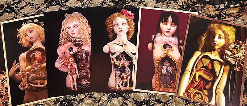 清水真理さんのお顔ブローチと紙雑貨が入荷しました | Guignol.blog