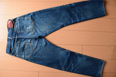 EVIS 2501XX No.2 (エヴィス)の色落ち #2 - いかにもエヴィスっぽい色