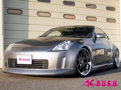 RUSHダンパー車高調整キット LUXURY-CLASS Z33 フェアレディZ 装着