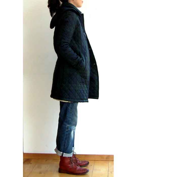 TRADITIONAL WEATHERWEARレディースブラックウォッチキルティング