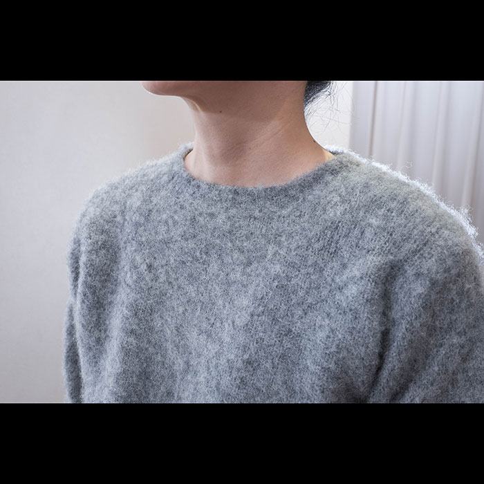 Shetland Woolen Co. (シェットランドウーレン)PLAIN SHAGGY DOG CREW