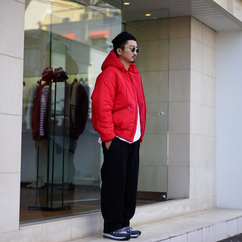 UNUSED(アンユーズド)22AW Collectionの新作、Hooded Padding Jacket