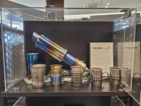 チタンカップ・タンブラー価格改定・入荷のお知らせ：KUSHITANI 清水店