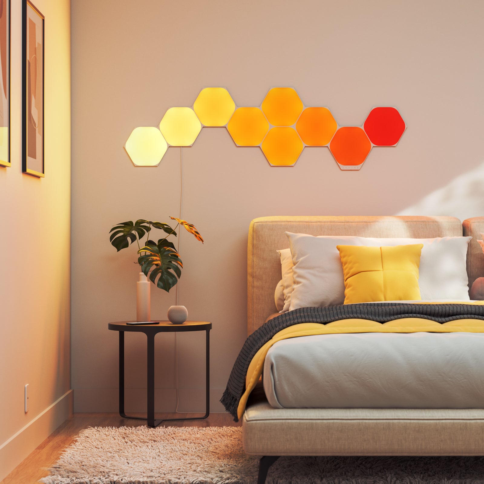 Nanoleaf Shapes Hexagons | Smart LED Light Panel Kit – Nanoleaf