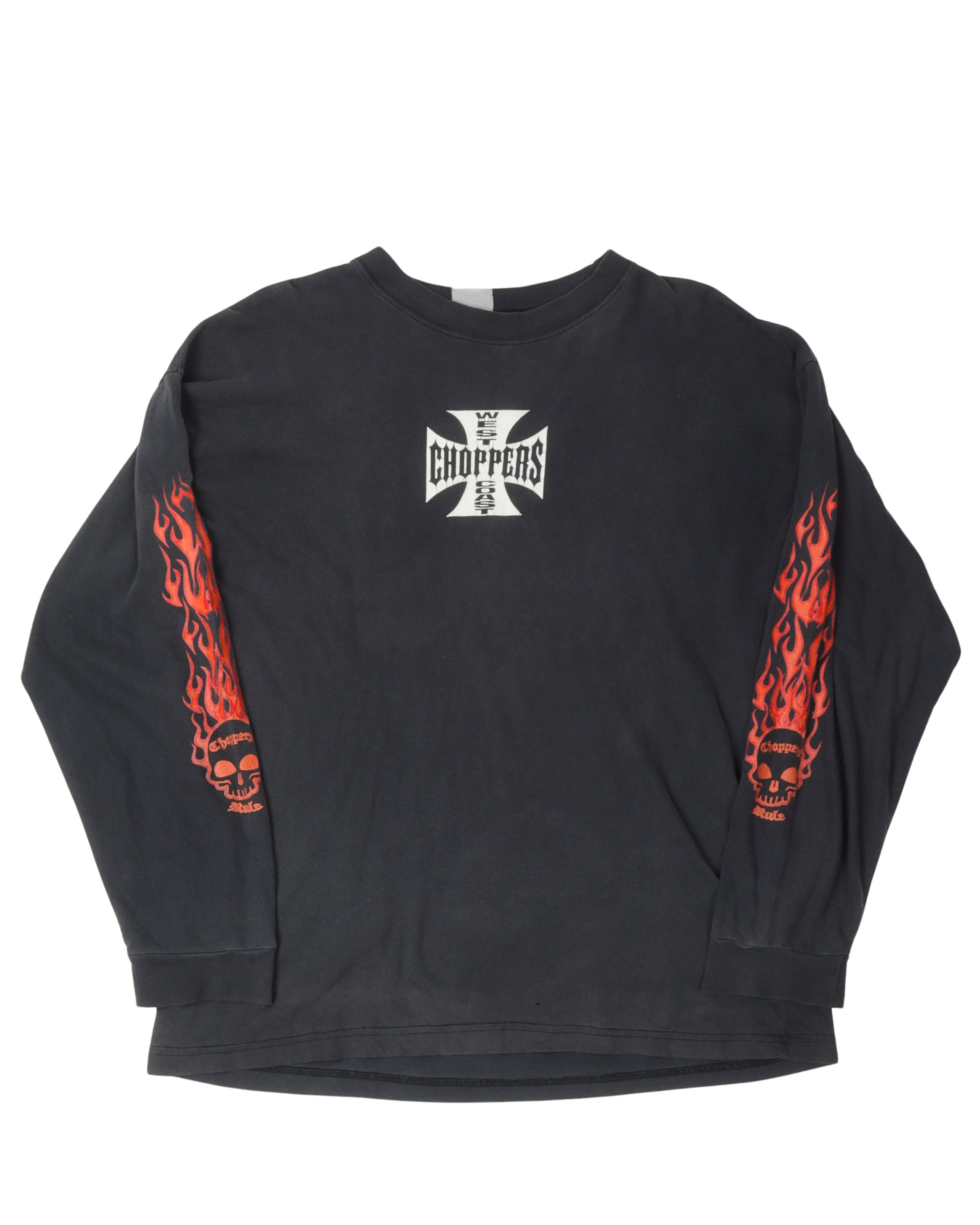 Vintage West Coast Choppers Logo Long Sleeve T-Shirt – Justin Reed