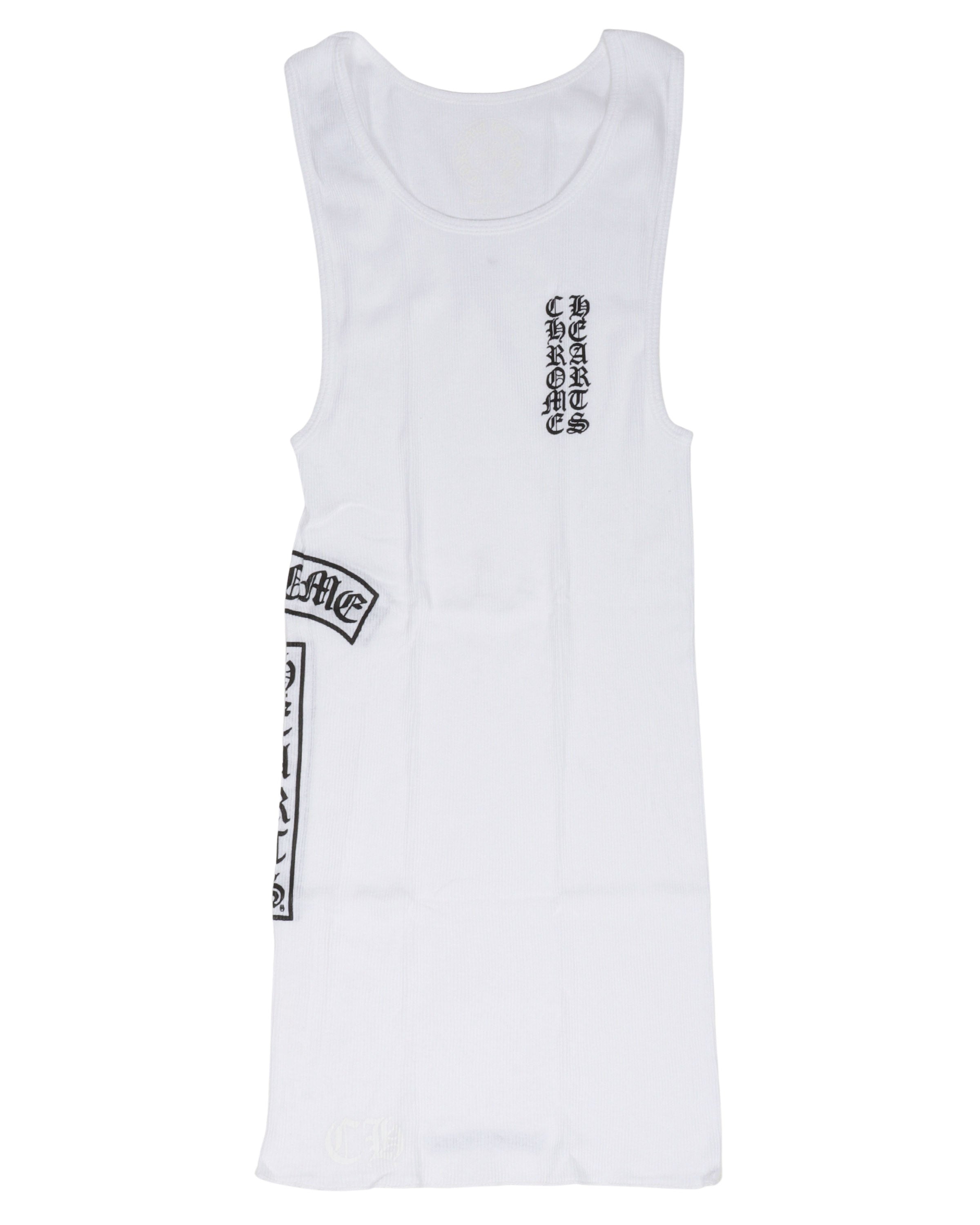 Chrome Hearts Ribbed Tank Top – Justin Reed