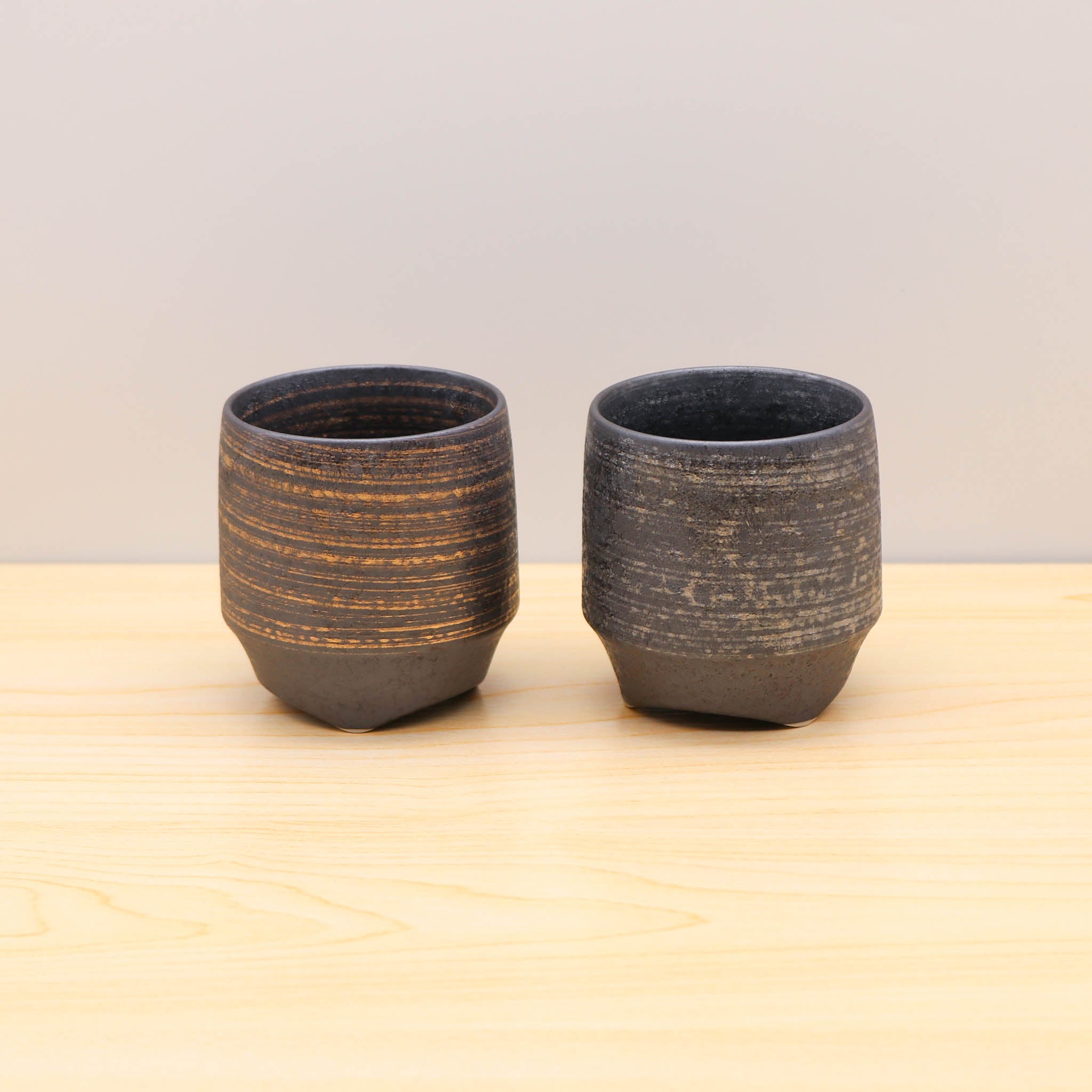 有田焼 香酒盃 | 晶金/晶銀かすり | ペアセット | KIHARA