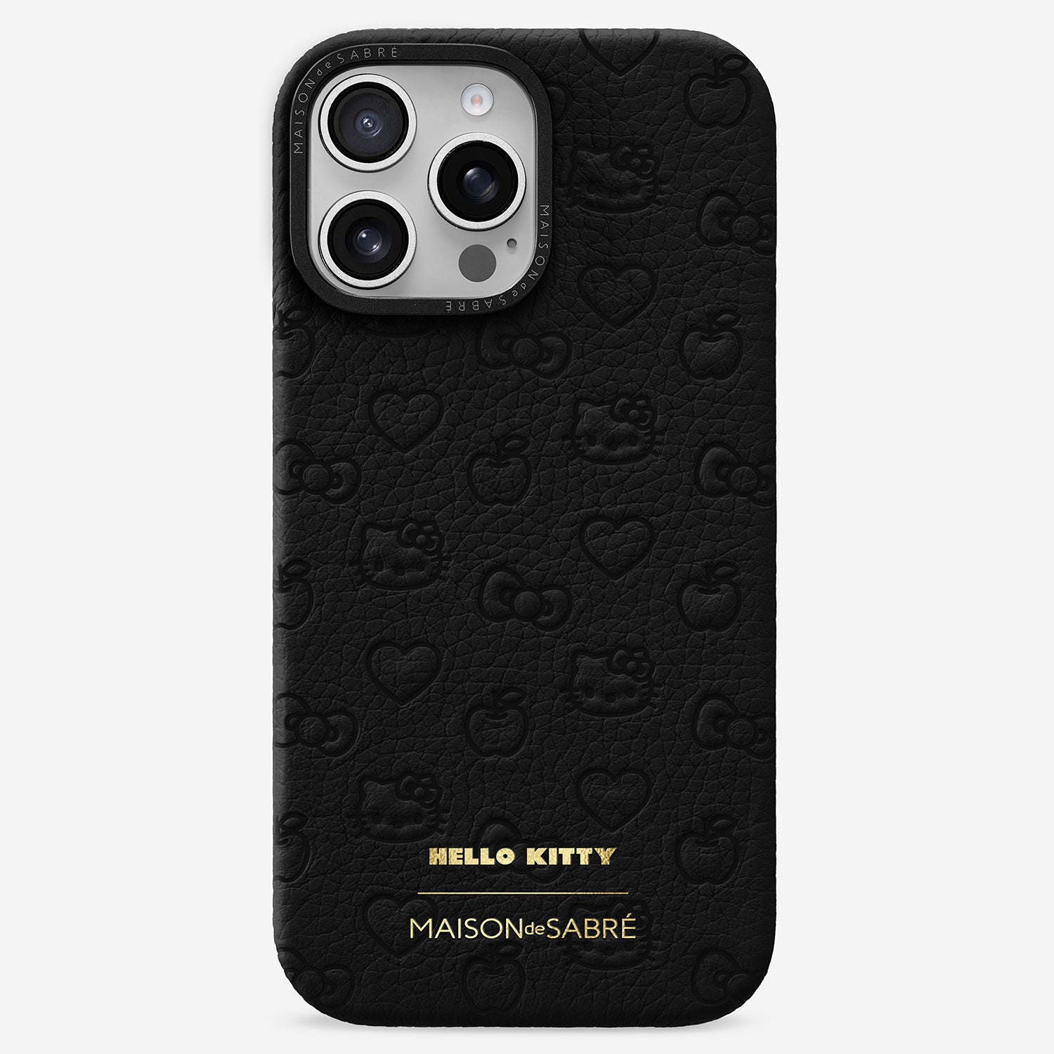 iPhone 16 Pro Case - Black Caviar (Hello Kitty) – MAISON de SABRÉ