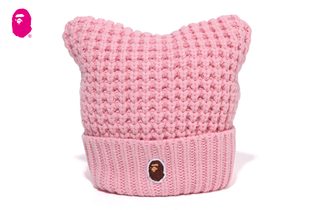 CAT EAR KNIT CAP | bape.com
