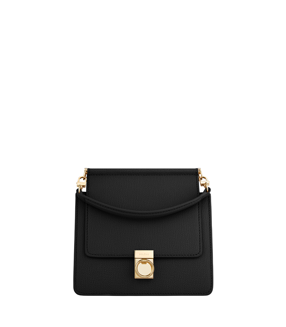 Polène | バッグ - Numéro Sept Mini - ブラック テクスチャード