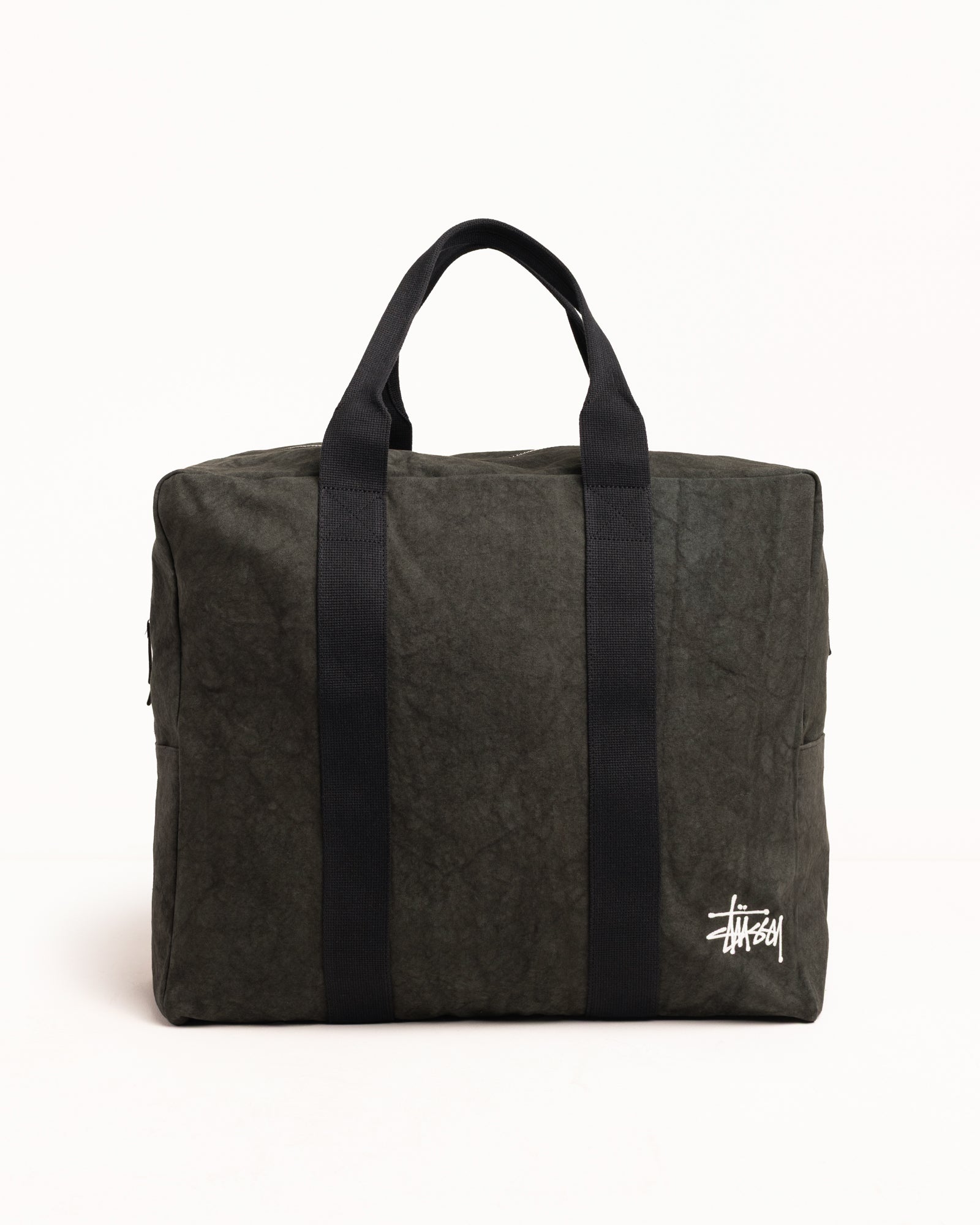 Canvas Flight Bag – Washed Black | Accessories | Stüssy Japan