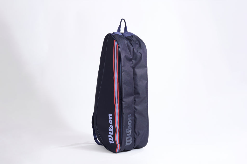 TEAM J 6PK RACKET BAG - ネイビー by Wilson Japan Racquet online