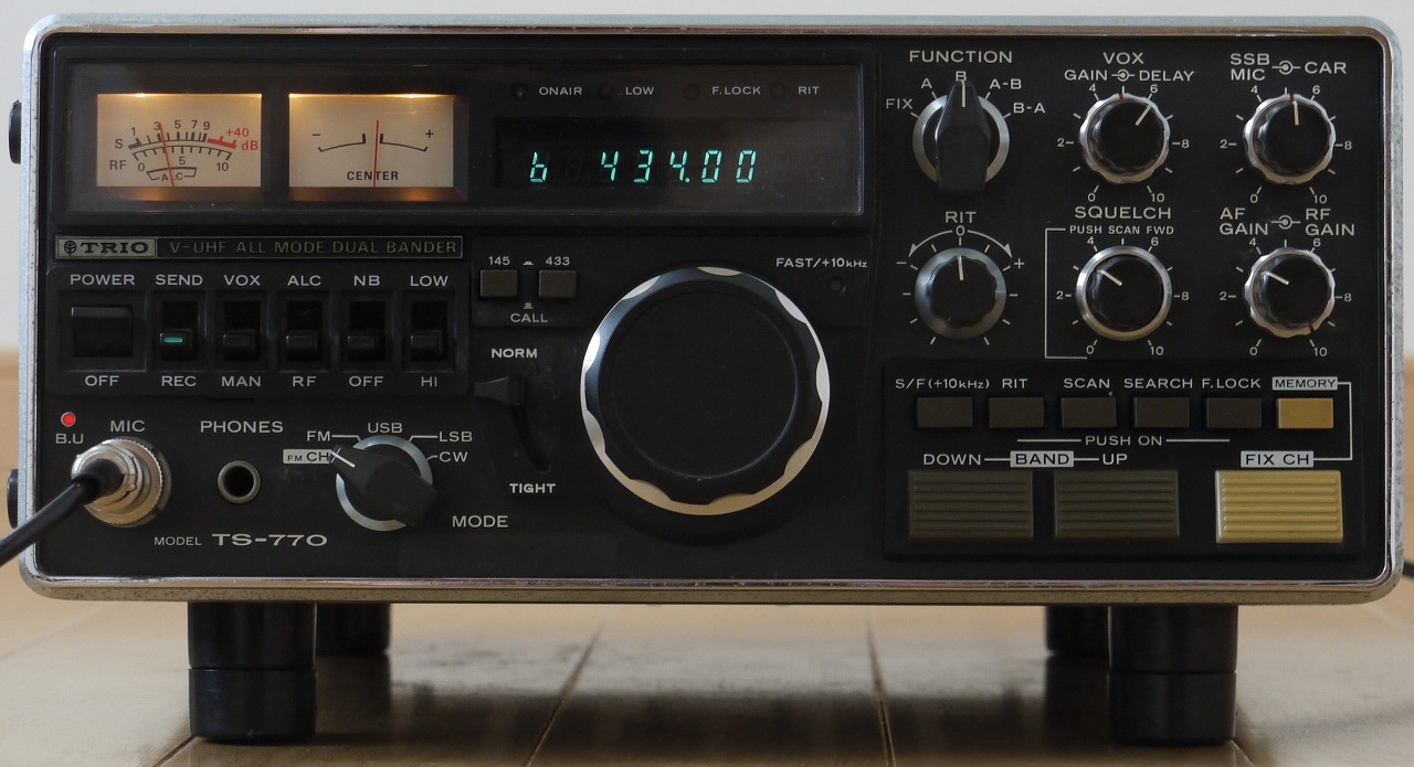 復活！ トリオ 《TS-770》: 古き良き時代へ JR7IBW