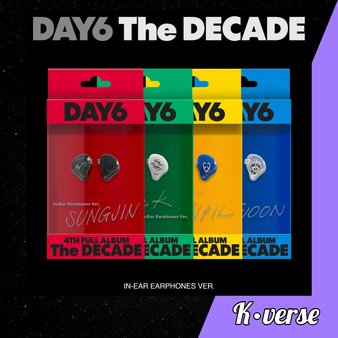 Release Delayed: DAY6 4th Full Album 'The DECADE' ver. In-Ear