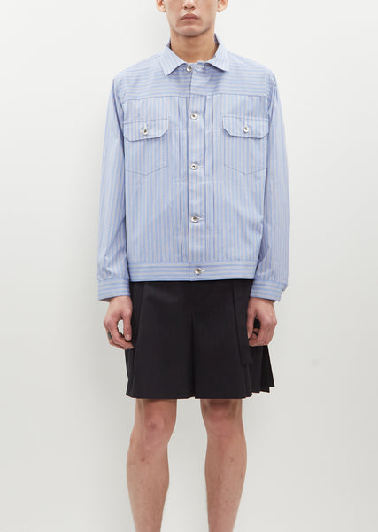 Thomas Mason Cotton Poplin Blouson – La Garçonne