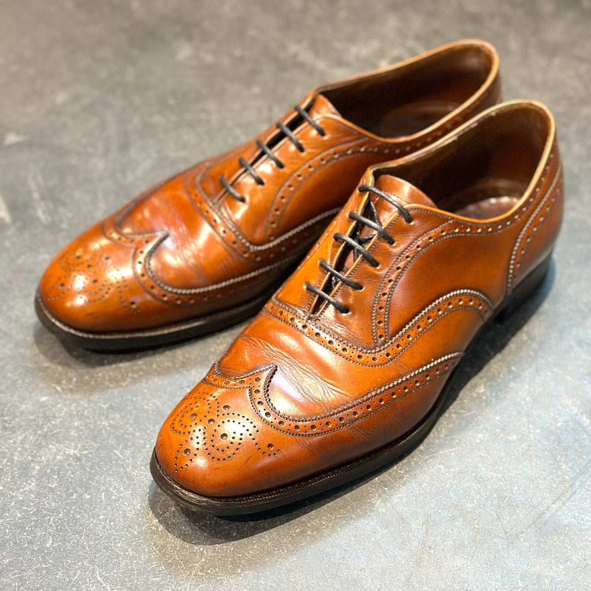 美品【Church's】チャーチ Whip Flexシリーズ ウイングチップ 2都市