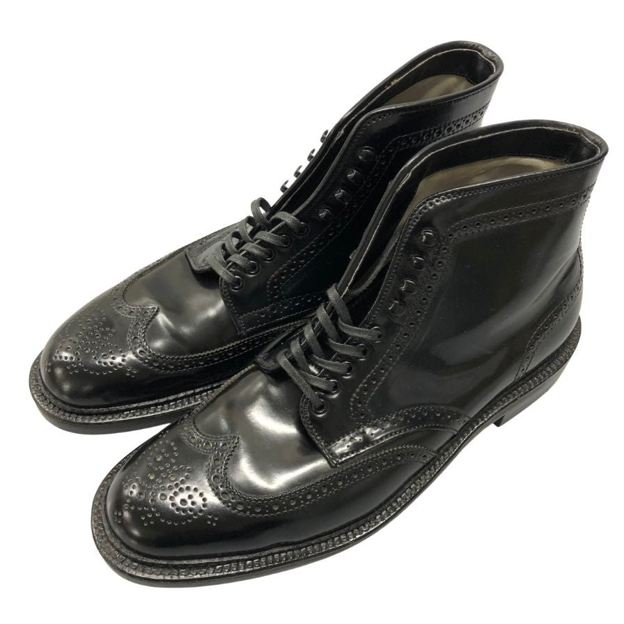 極美品【ALDEN】オールデン 4465H レースアップブーツ ウィングチップ