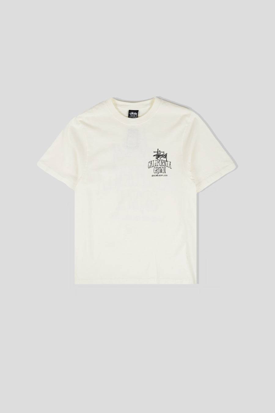 Stussy - NATURAL WHITE CALI GROWN PIG. DYED T-SHIRT – LE LABO STORE