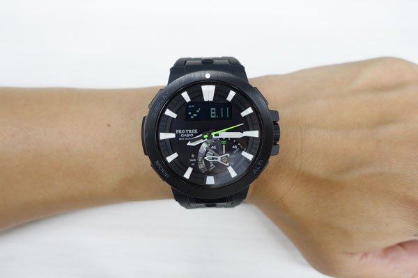 山の日にプロトレックPRW-7000がやって来た（PRW-6100まとめ） : 熊山