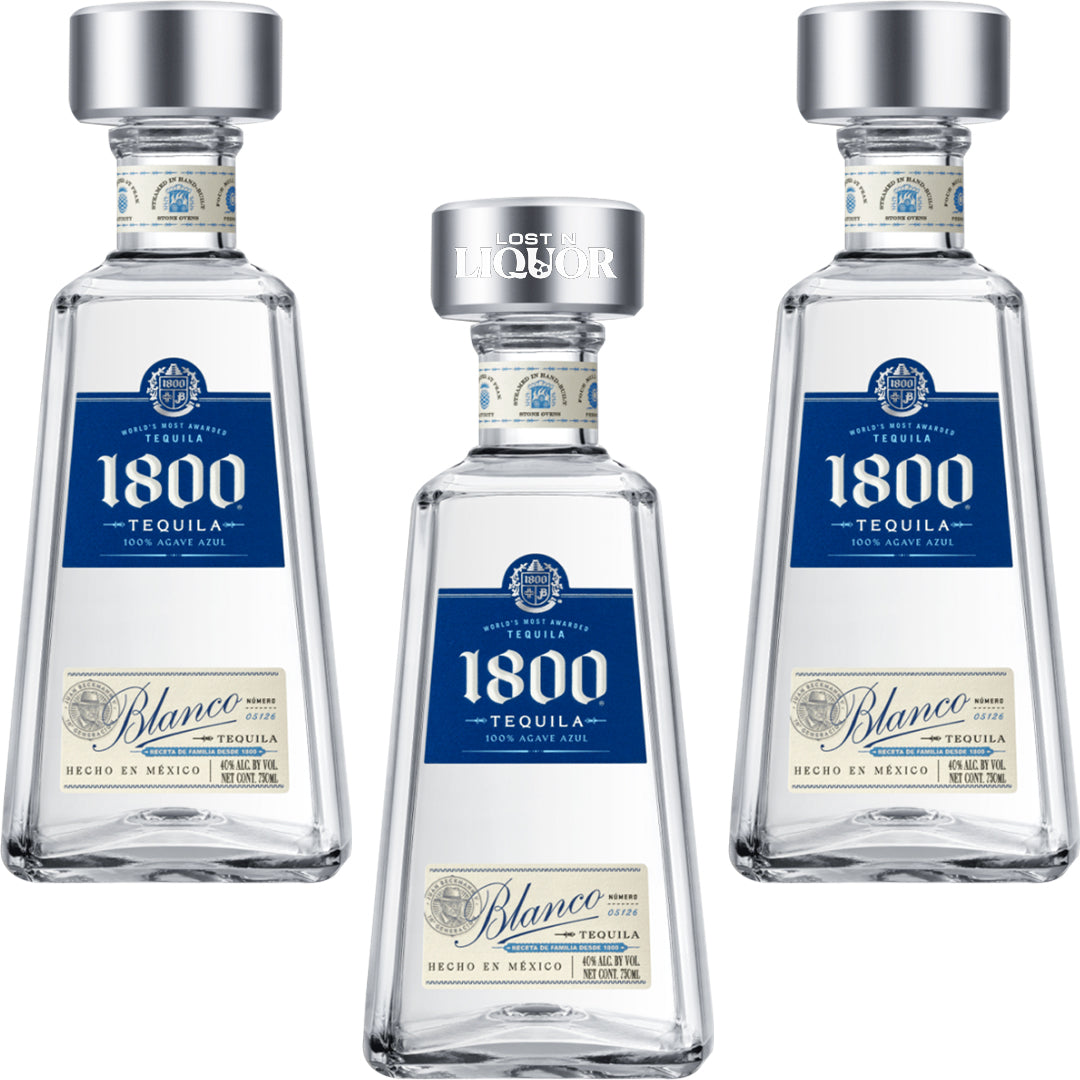 1800 Silver Tequila – Lost N Liquor - Online Liquor Store