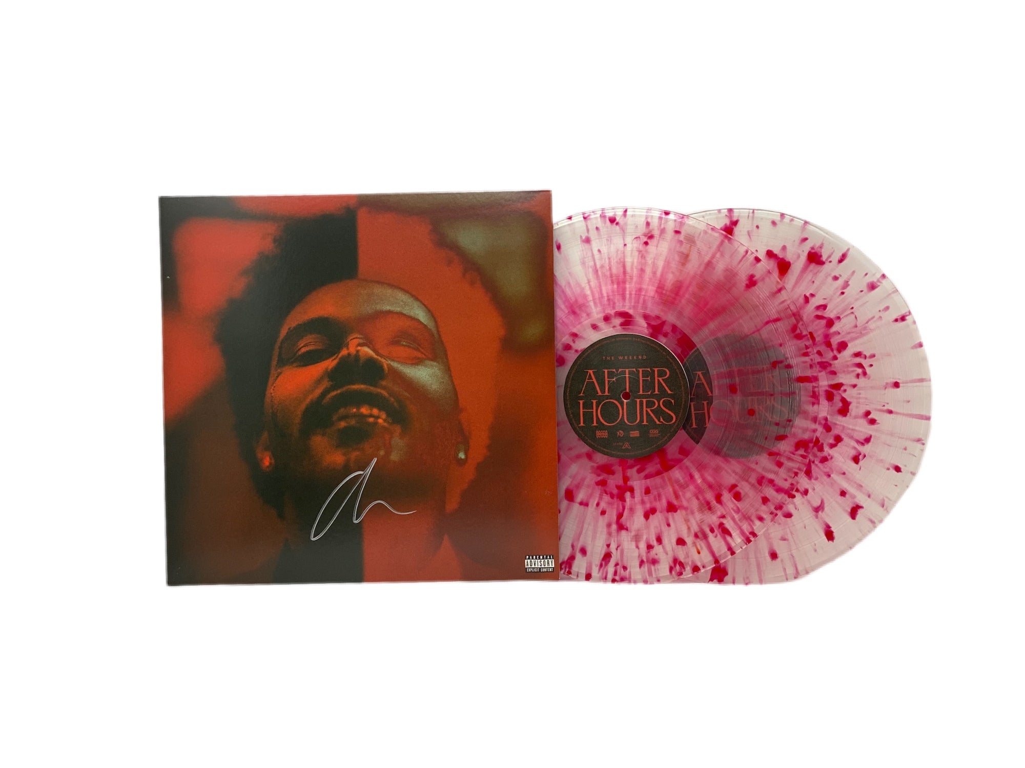 The Weeknd - After Hours ( Autographed Red Splatter Vinyl) – Pale
