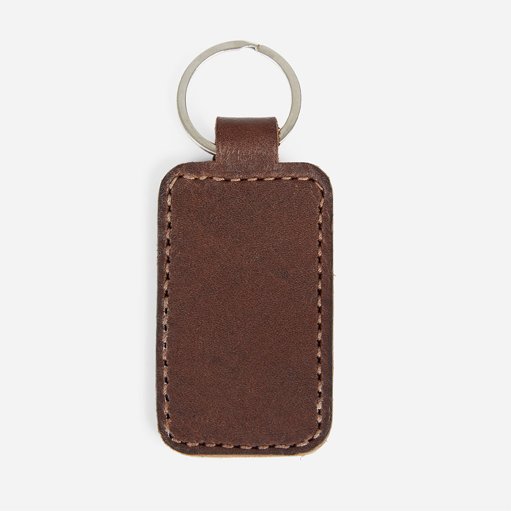 Jalin Leather Keychain - Dark Brown – Parker Clay