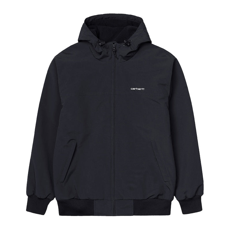 Carhartt WIP ジャケット HOODED SAIL JACKET ブラック | ストリート