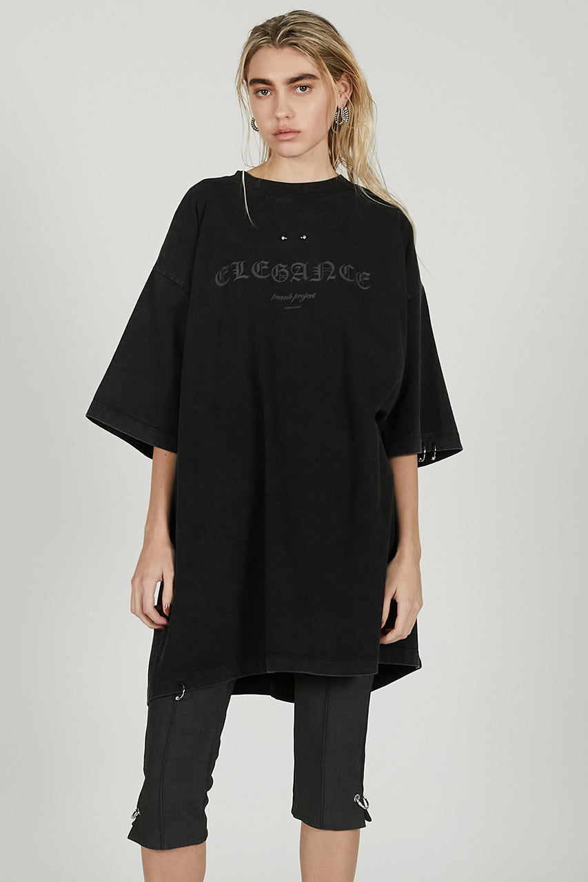 Body Piercing Over T-Shirt