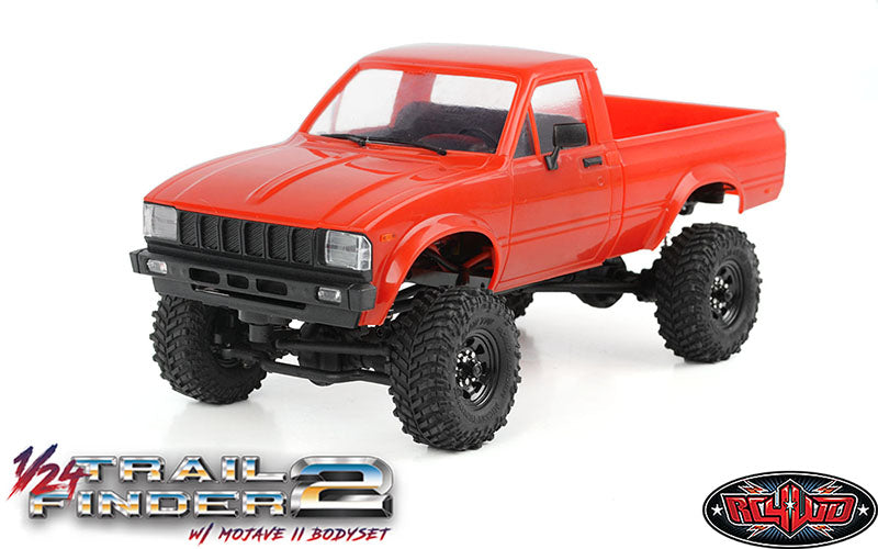 RC4WD 1/24 トレイルファインダー 2 TF2ミニ RTR W/モハーベ II レッド