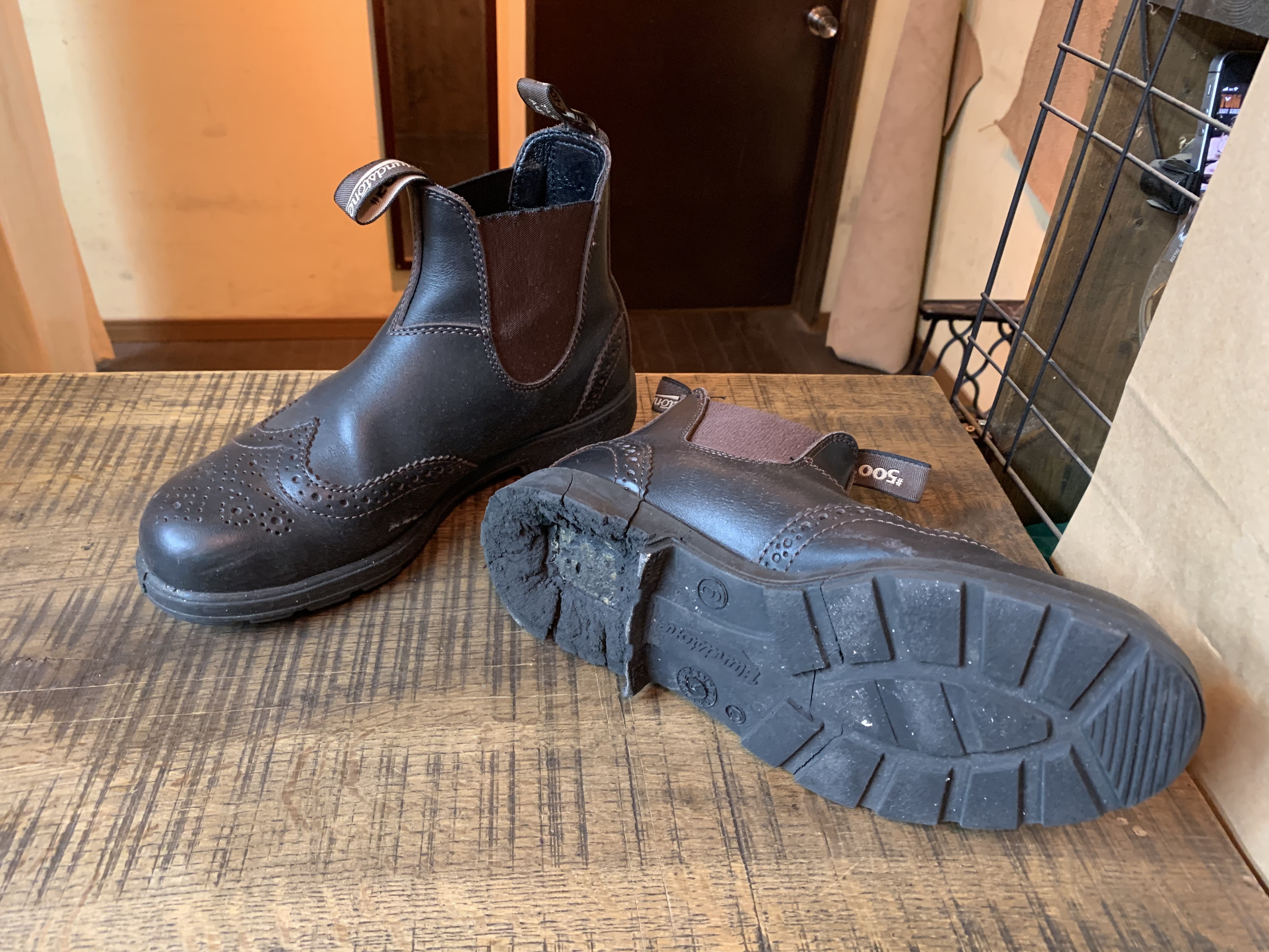 Blundstone(ブランドストーン) サイドゴアブーツ vibram#8370 ソール