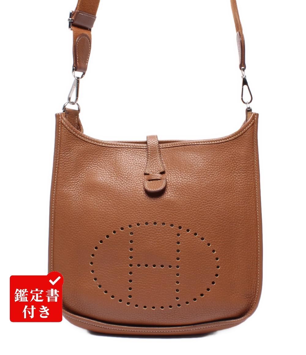 HERMES ショルダーバッグ シルバー金具 □N刻印 肩掛け 斜め掛け
