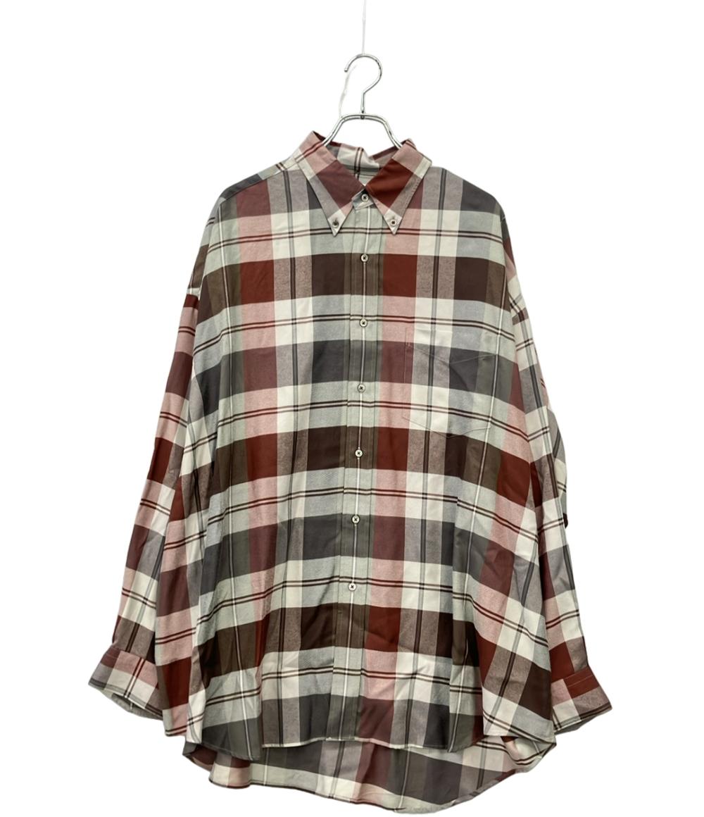 Graphpaper 長袖 チェックシャツ メンズ SIZE F (M) グラフペーパー